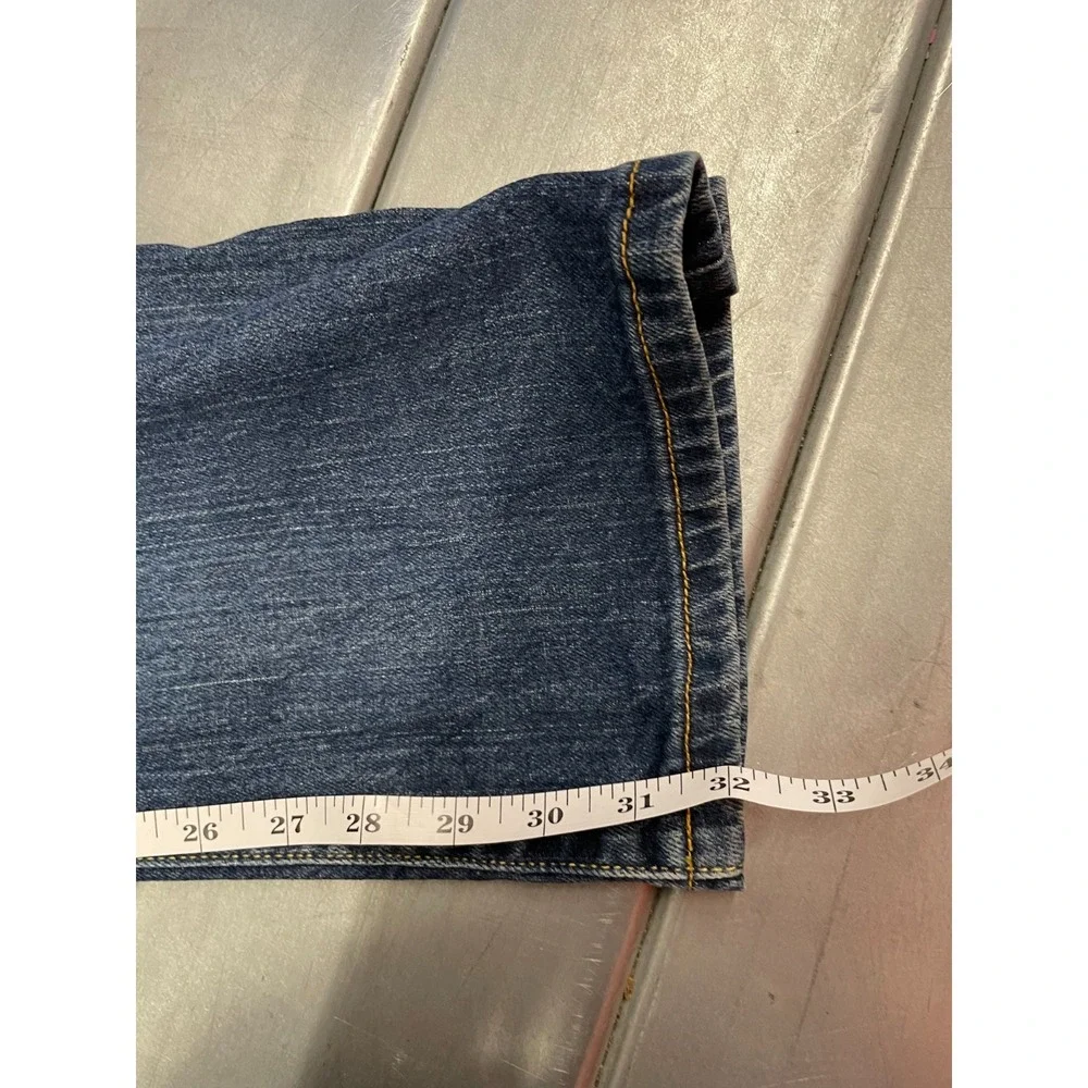 Levis‎ 515 Nouveau Bootcut Jeans Womens 34x32 Blue Medium/Dark Wash Denim